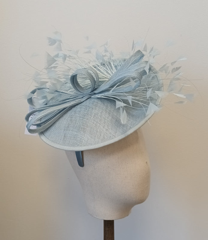 Baby Blue Fascinator Fee McToal Design