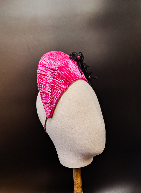 Pink Halo Fascinator