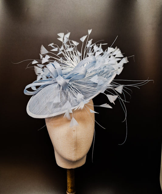 Baby Blue Fascinator